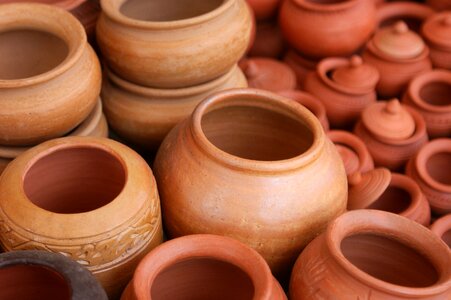 Terracotta ceramic culture photo
