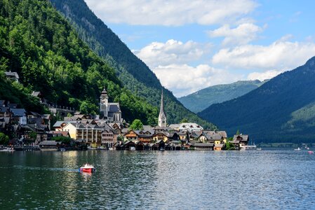 Bergsee mountains austria