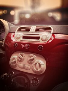 Fiat 500 small car vehicle