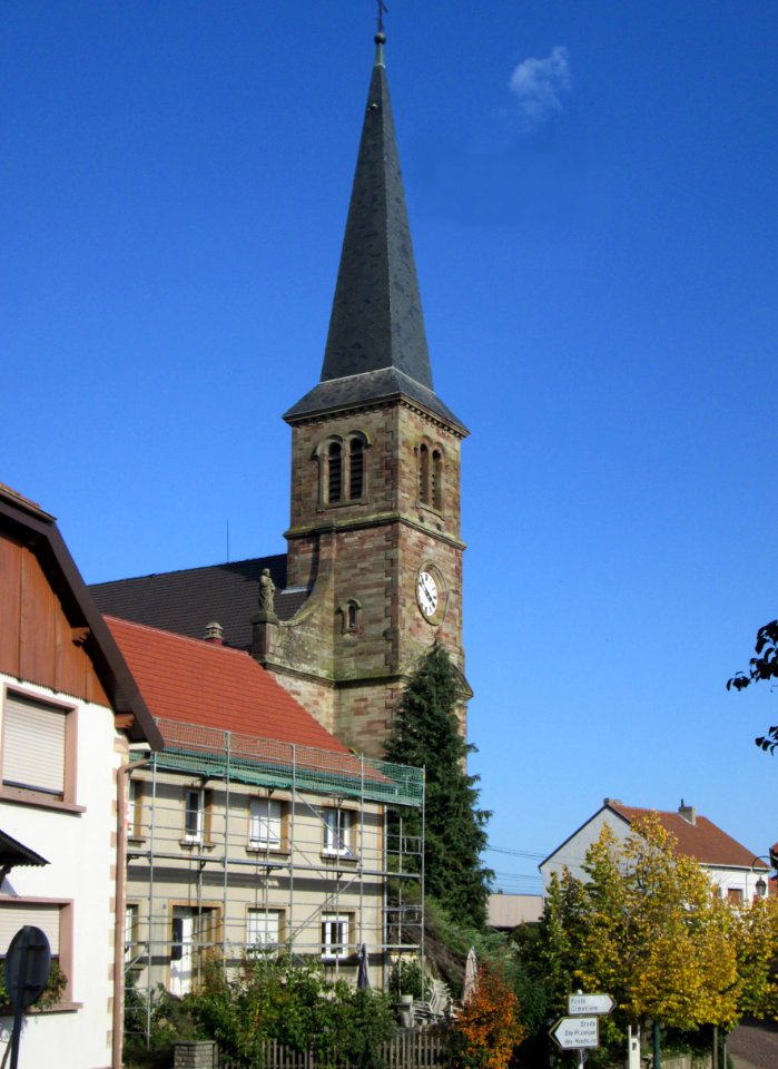 20191013Eglise_Saint-Laurent_de_Spicheren1