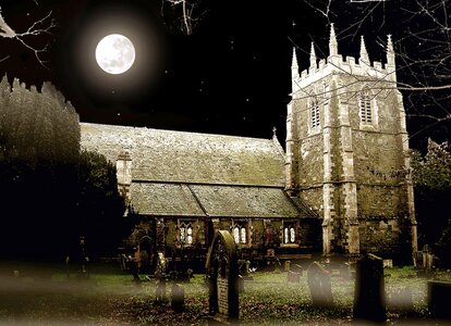 Moonlight lincolnshire night