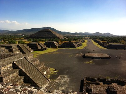 Aztec pyramids pyramid of the sun photo
