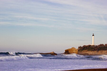 Rocks peninsula sky photo