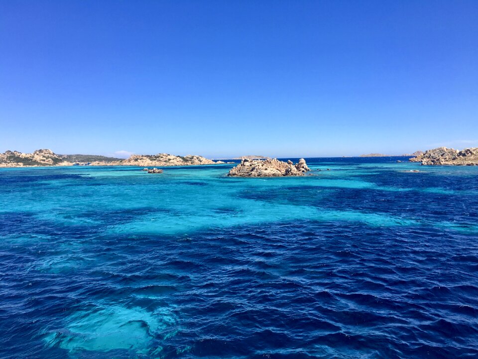 Sea blue sky summer
