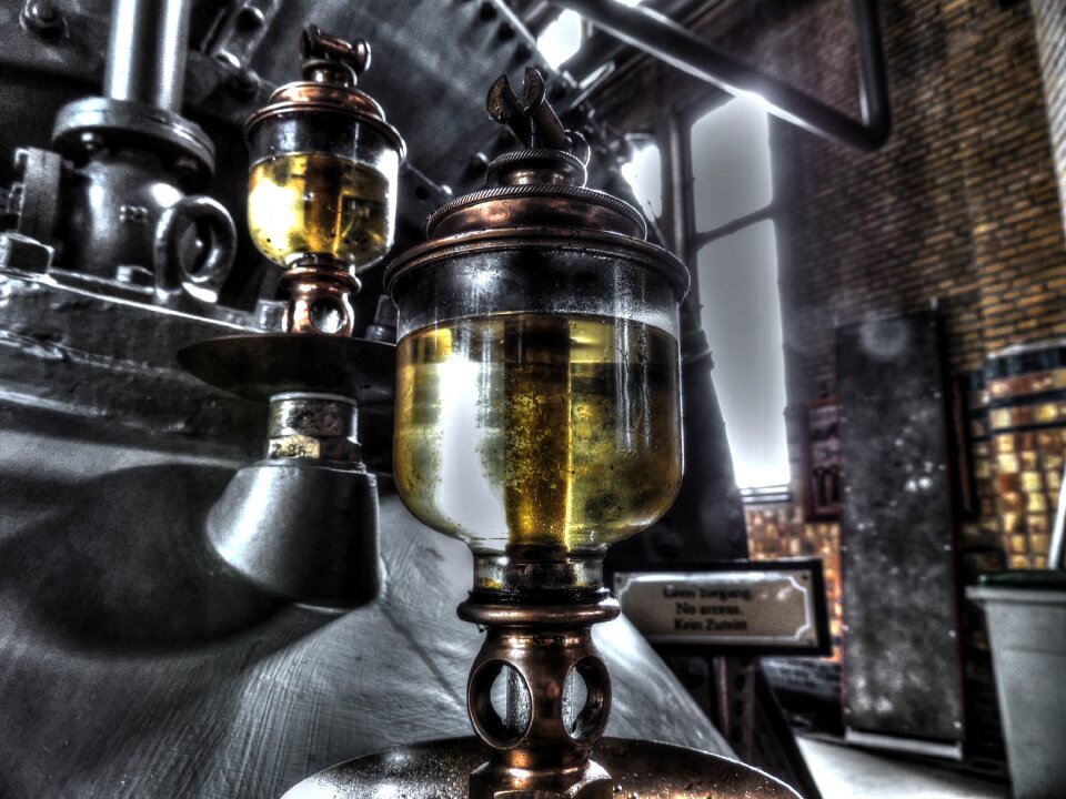 Oliepotje lubricating oil lubrication