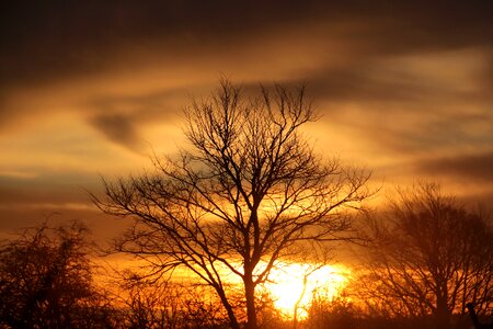 Sky sun clouds photo