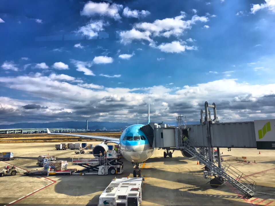 Airport korean air cloud