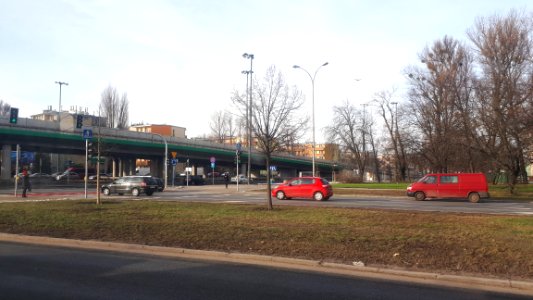 20190207_Intersection_of_Franciszka_Hynka_Street_and_Zwirki_i_Wigury_Street_in_Warsaw_2019