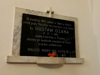 2020_Třinec_Ożana_plaque