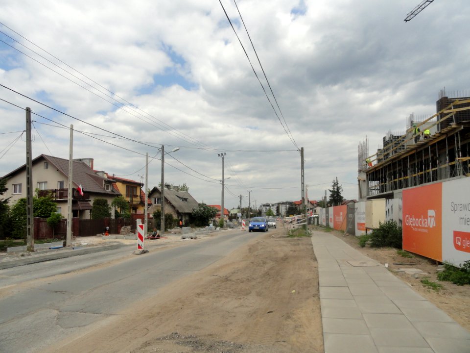 2019_Warszawa_Głębocka,_remont,_1