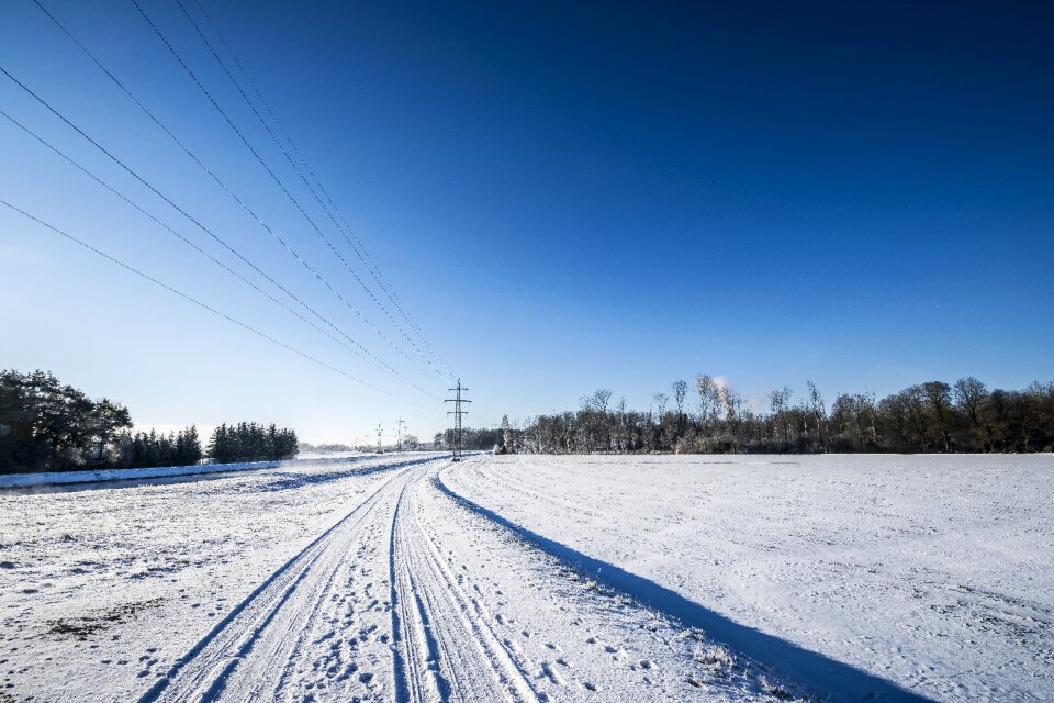 Power line line nature