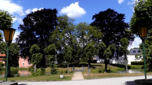 2019_Großharthau_Blick_zum_Standort_des_ehemaligen_Schlosses