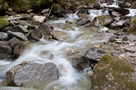 Slow shutter stream alaskan stream stream