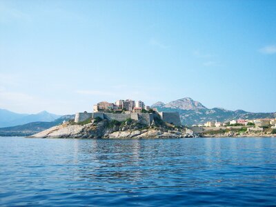 Citadel corsican sea