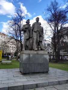 2019_Ostrava_Sousoší_Stávka