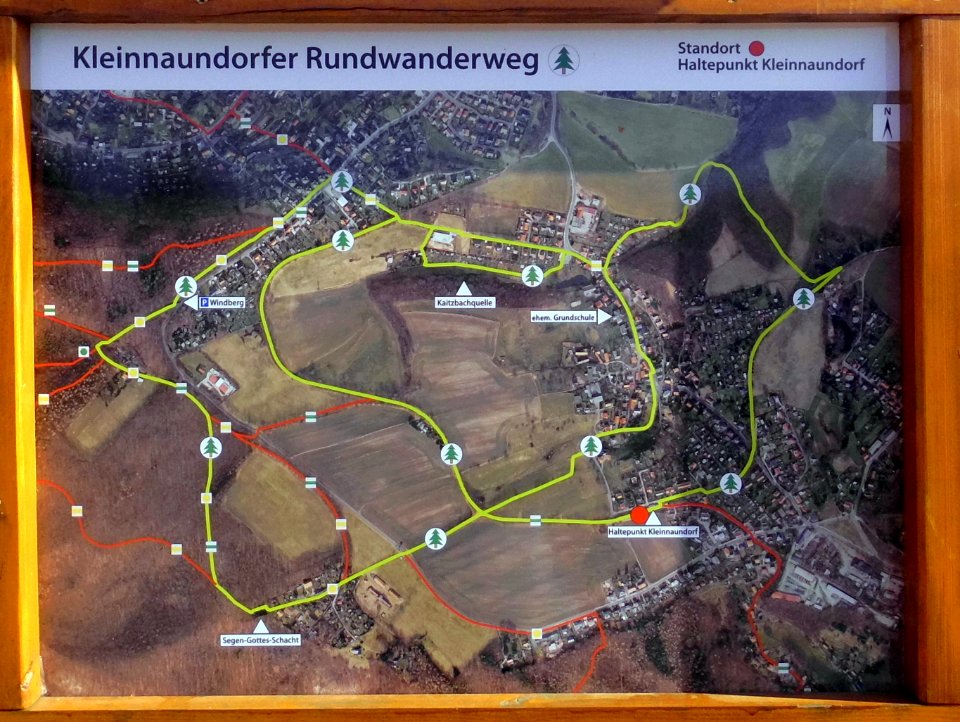 2019_Kleinnaundorf_Wanderkarte_Kleinnaundorfer_Rundwanderweg