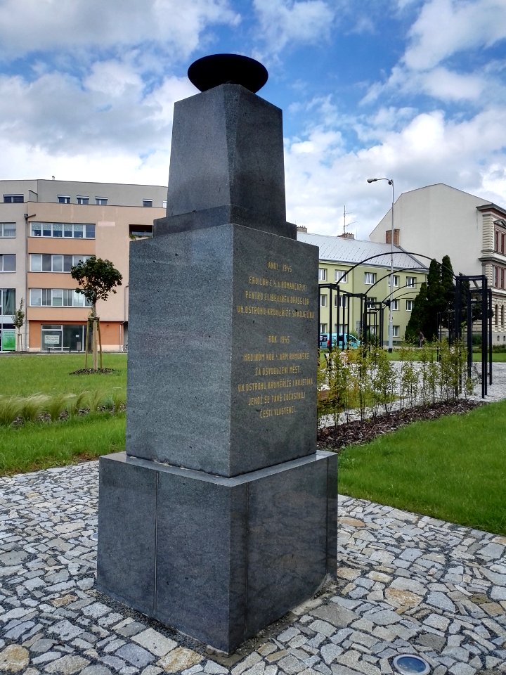 2019_Kroměříž_pomník_rumunské_armády