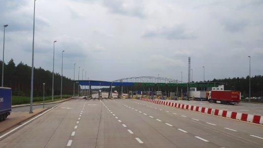 20190722_170819_Tarnawa_toll_plaza,_direction_of_Świecko_Lubusz_Voivodeship