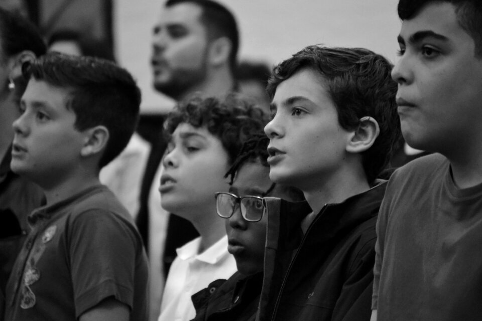 Boys worship devotion