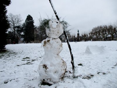 20210117Schneemann_Saarbrücken14