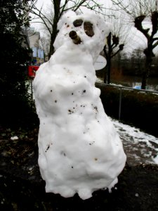 20210127Schneemann_Saarbrücken1