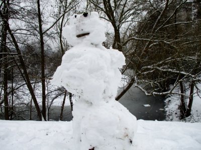 20210117Schneemann_Saarbrücken01