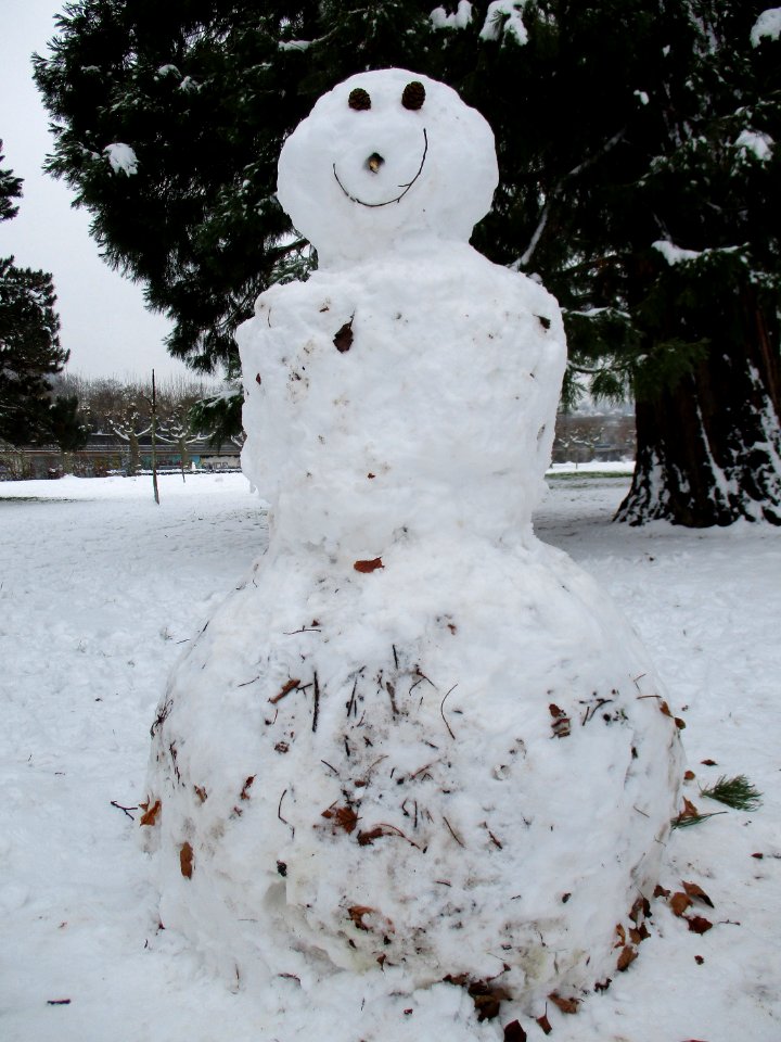 20210117Schneemann_Saarbrücken09