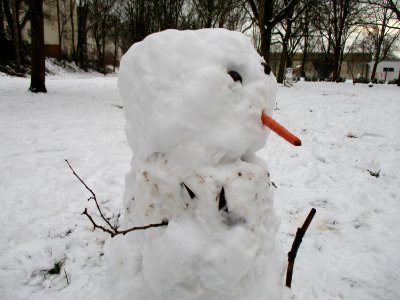 20210117Schneemann_Saarbrücken20