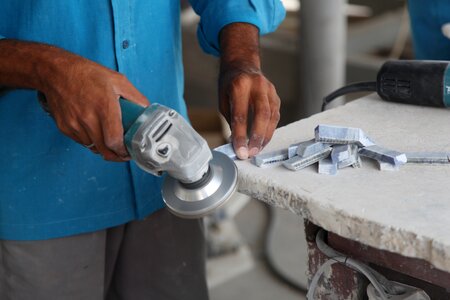 Work man hands