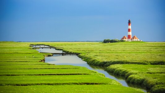 Nordfriesland coast scenic photo