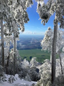 Sky snow frost