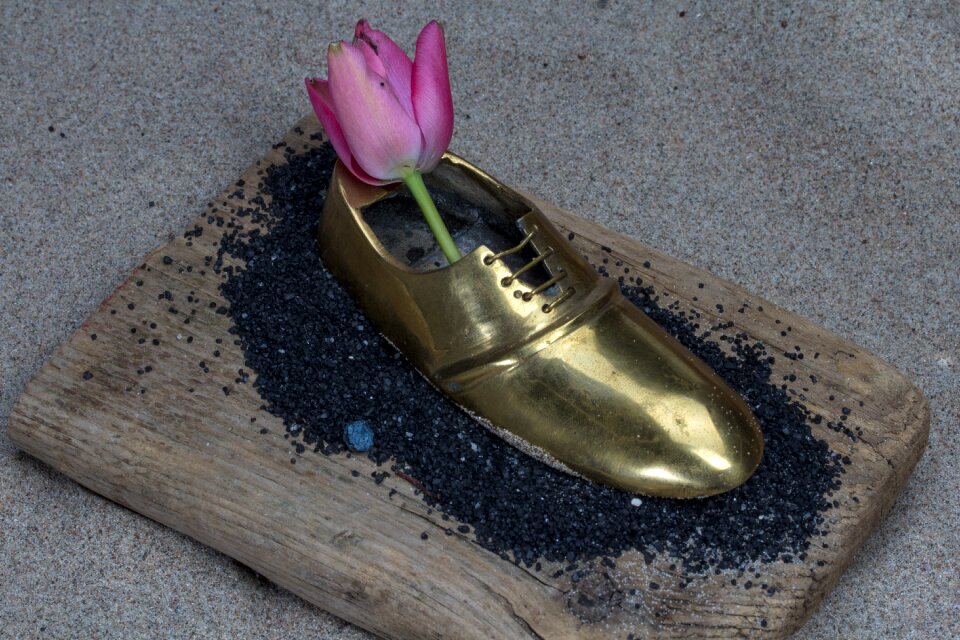 Shoe dekoschuh sand