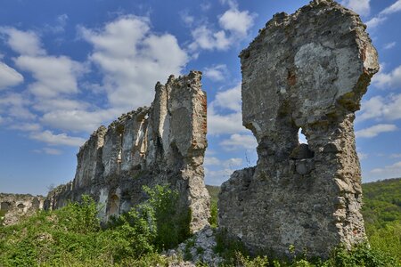 Ruins the sky slovakia