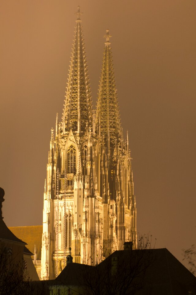 Regensburg dom night