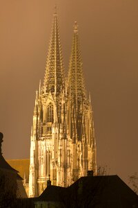 Regensburg dom night