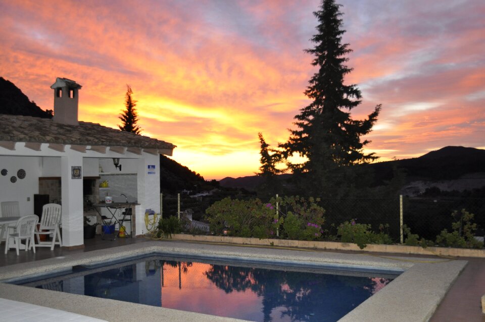 Swimming pool holiday villa