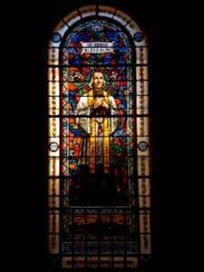 Église_Saint-Pothin_de_Lyon_-_Vitrail_-_Curé_d'Ars