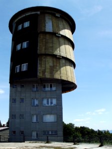 Čerchov_-_vojenská_základna_na_vrcholu_R