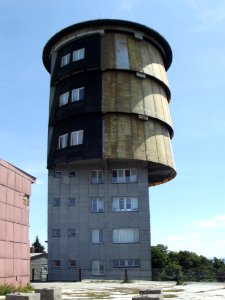 Čerchov_-_vojenská_základna_na_vrcholu_S