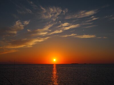 Sun sea nature