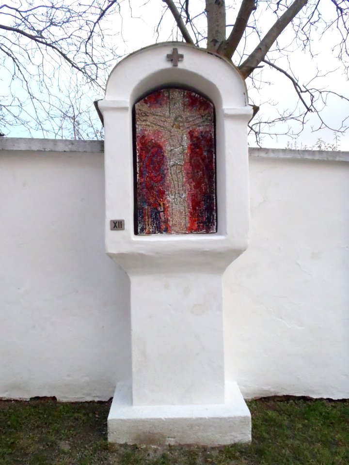 Žarošice,_zastavení_křížové_cesty_12