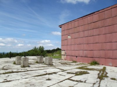 Čerchov_-_vojenská_základna_na_vrcholu_Q
