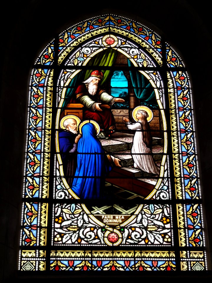 Église_Saint-Jean-Baptiste_de_Saint-Jean-d'Angély,_vitrail_02