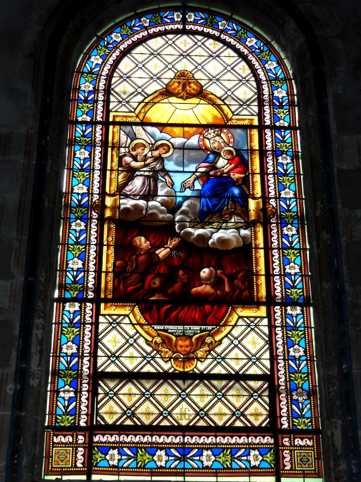 Église_Saint-Vivien_de_Saintes,_vitrail_12