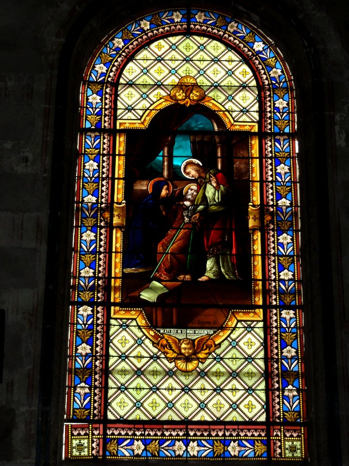 Église_Saint-Vivien_de_Saintes,_vitrail_08