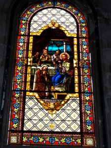 Église_Saint-Vivien_de_Saintes,_vitrail_11