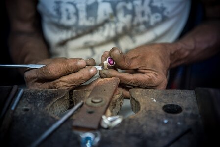 Handmade hand labor craft