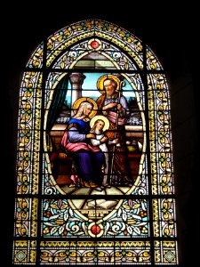 Église_Saint-Jean-Baptiste_de_Saint-Jean-d'Angély,_vitrail_04