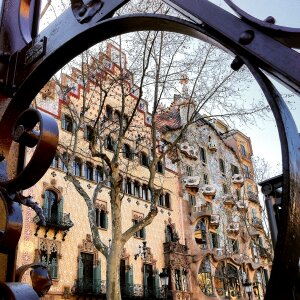 Gaudi architecture modern style photo