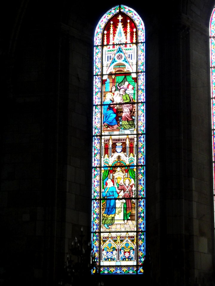 Église_Saint-Jean-Baptiste_de_Saint-Jean-d'Angély,_vitrail_03